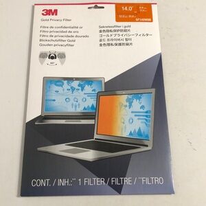 3M Gold Widescreen Notebook Privacy Filter (16:9) GPF14.0W